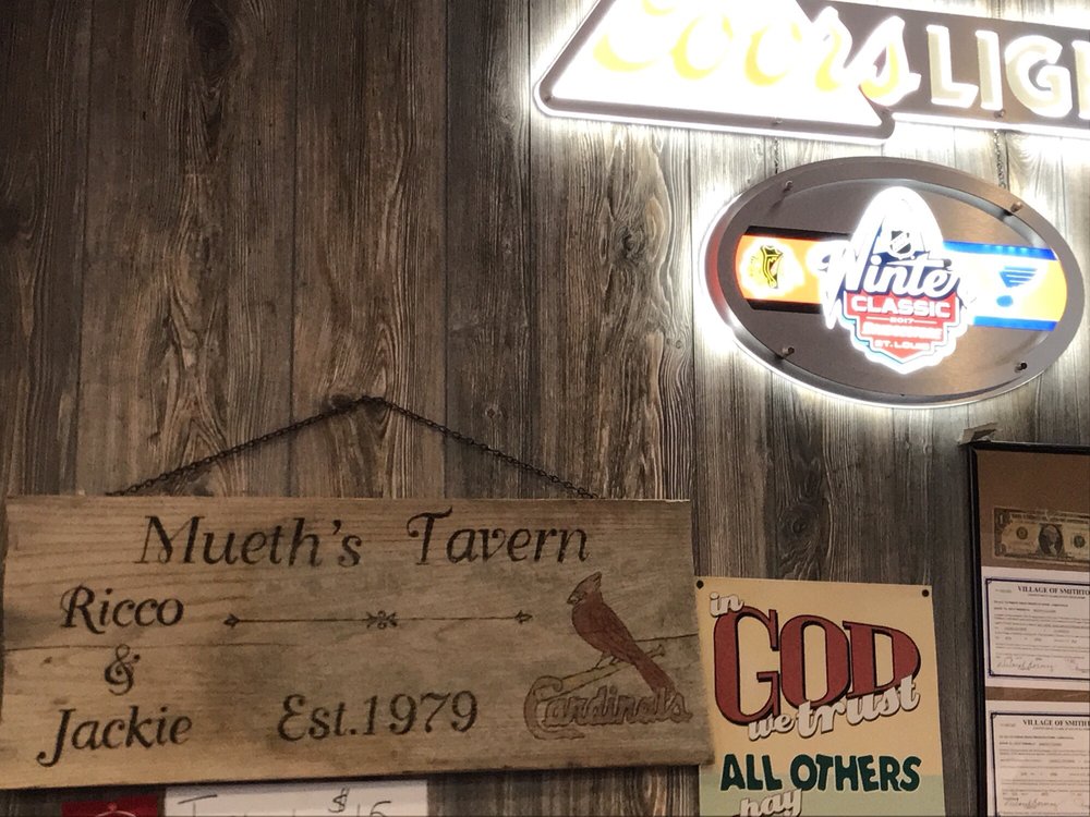 MUETH’S TAVERN Updated October 2024 2 N Main St, Smithton, Illinois