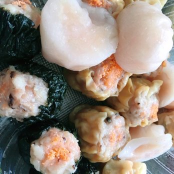 Sun Maxim's - Seaweed Siu Mai, Pork Siu Mai, and Shrimp Dumpling. First time trying them, really yummy and hit the dim sum spot! - Bakeries Near Me - San Francisco, California