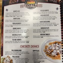 Tex-Mex Smokehouse BBQ - Specialties