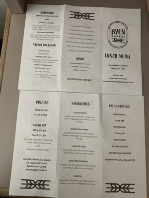 Menu photo 4 Byen Bakeri Seattle, WA Menu photo 4 Byen Bakeri Seattle, WA