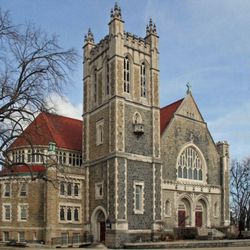 St Paul's Memorial United Methodist Church Parsonage - St. Paul's Memorial Church in South Bend, Indiana