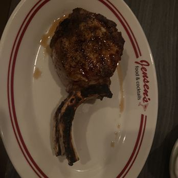 Jensen's food & cocktails - Bone in Pork Chop - New American Near Me - Eagan, Minnesota
