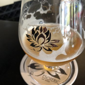 Esoteric Brewing - Foil logo glassware - Breweries Near Me - Cincinnati, Ohio Esoteric Brewing - Foil logo glassware - Breweries Near Me - Cincinnati, Ohio