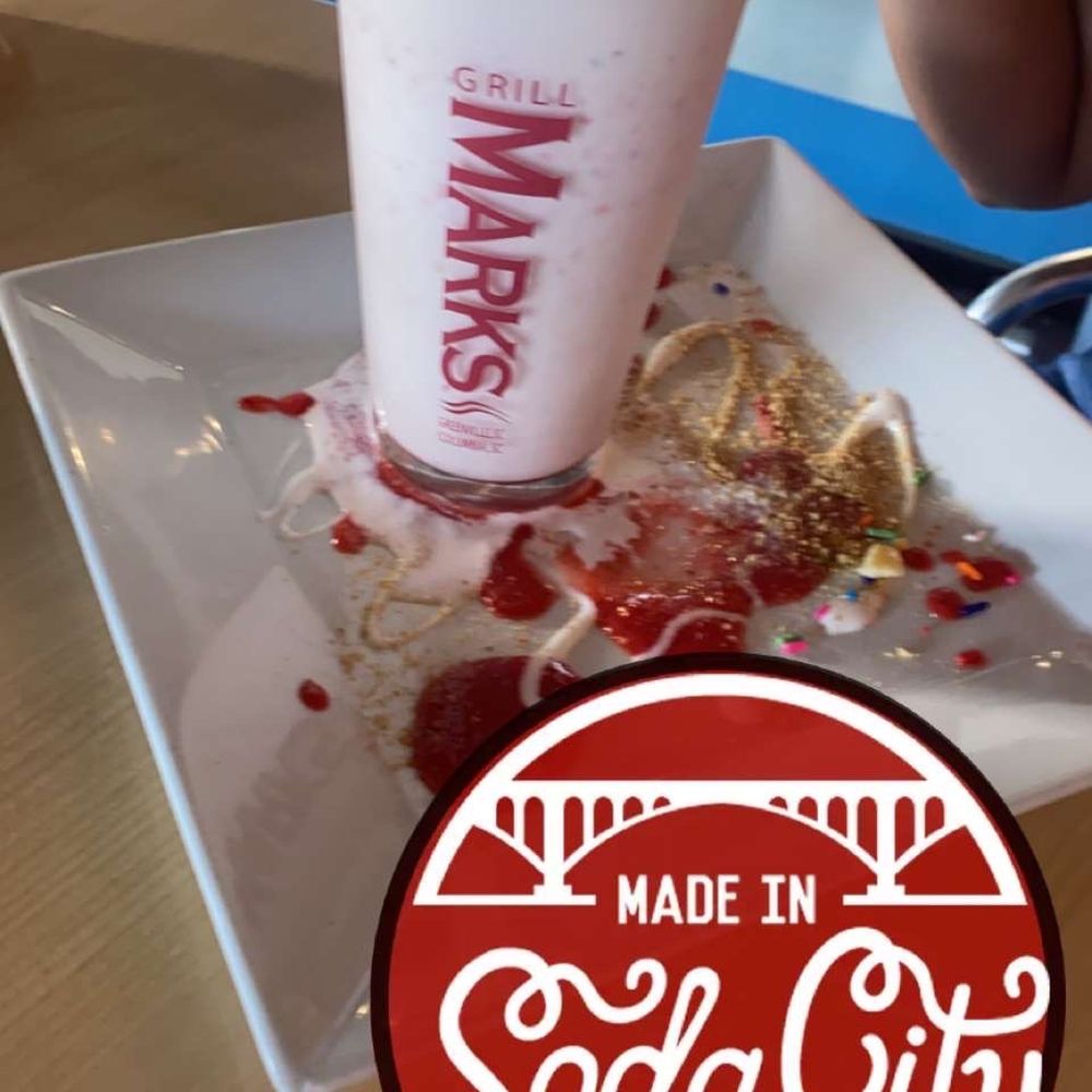 Grill Marks - Strawberry Cheesecake - American Near Me - Columbia, South Carolina