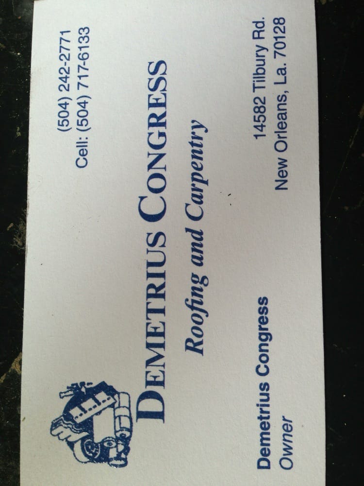 Slide of Demetrius Congress