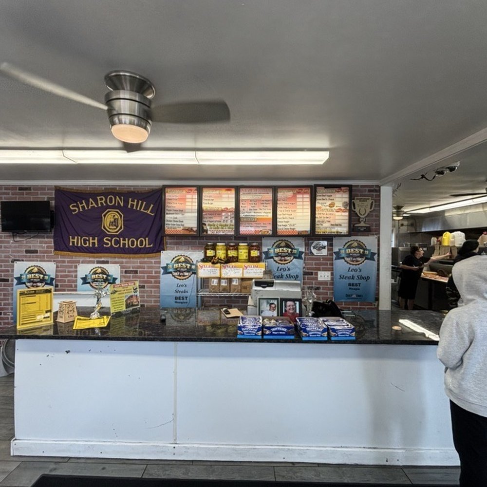 Leo's Steak Shop - Interiors - Sandwiches Near Me - Folcroft, Pennsylvania Leo's Steak Shop - Interiors - Sandwiches Near Me - Folcroft, Pennsylvania