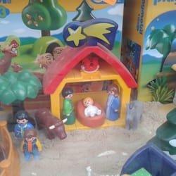 XXII Feria del Belén - Muero de amor... el portal de Playmobil para niños