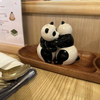 Jinzen - Salt and pepper shakers shaped like pandas - Asian Fusion Near Me - Clayton, Missouri Jinzen - Salt and pepper shakers shaped like pandas - Asian Fusion Near Me - Clayton, Missouri