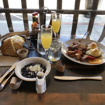 Farmer's Table - Classic Benedict & Jambalaya with 3 eggs! Plus Mimosas! - New American Near Me - La Mesa, California