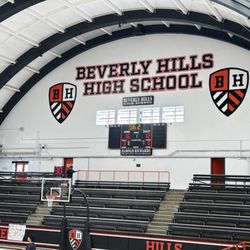 Beverly Hills High School - Inside gym