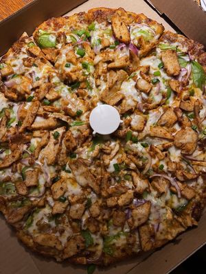 Mr Singh's Curry Pizza by null