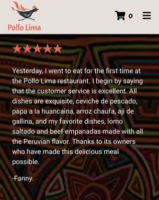 Menu photo 3 Pollo Lima Greenwood Village, CO Menu photo 3 Pollo Lima Greenwood Village, CO