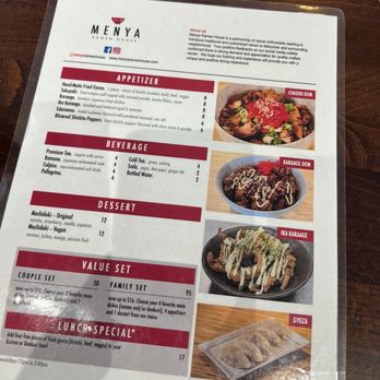 Menya Ramen House - Menu June 2024 - Ramen Near Me - Ridgewood, New Jersey Menya Ramen House - Menu June 2024 - Ramen Near Me - Ridgewood, New Jersey