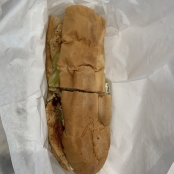 LA Po Boy - 7in grilled chicken poboy. - Sandwiches Near Me - Denham Springs, Louisiana LA Po Boy - 7in grilled chicken poboy. - Sandwiches Near Me - Denham Springs, Louisiana