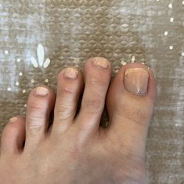 $55 pedicure at Tiffany's