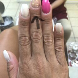 Sunny Nail Spa - My nail didn't go that way when I got here