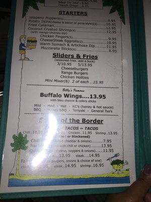 Menu photo 3 Billy's Beach Cafe Long Beach, NY Menu photo 3 Billy's Beach Cafe Long Beach, NY