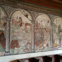 Burg Lauenstein - Wandmalereien in der Kapelle