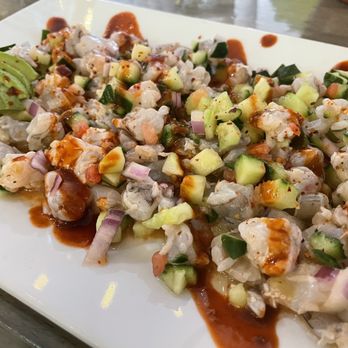 Birrias Tamazula - shrimp ceviche -- ridiculously good - Mexican Near Me - Gresham, Oregon