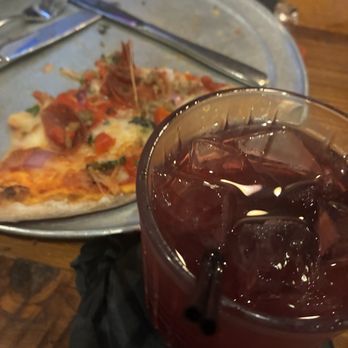 Bar Nova - Pizza and hisbiscus margarita! So good. - Beer, Wine & Spirits Near Me - Avon, Ohio