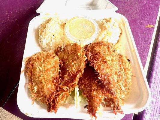 Kahuku shrimp box by null