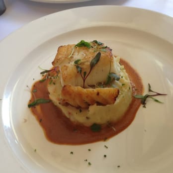 L'Escale - Cod fish on lobster mash potato - French Near Me - Greenwich, Connecticut L'Escale - Cod fish on lobster mash potato - French Near Me - Greenwich, Connecticut