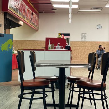 Uptown Pizza - front counter + dining area - Pizza Near Me - Calgary, Alberta