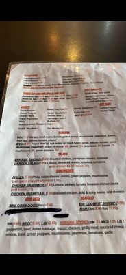 Menu photo 6 Wicked Wings Kyle, TX