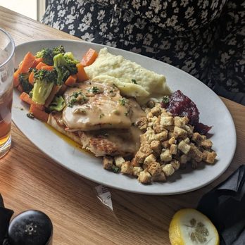 Hashtag 95 - This was actually okay Thanksgiving turkey need a little help on the stuffing but this was not okay dish - Breakfast & Brunch Near Me - Oak Lawn, Illinois