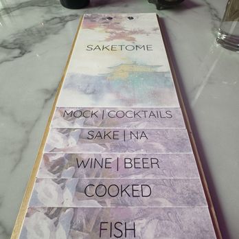 Saketome - Main menu - Sushi Bars Near Me - Missoula, Montana