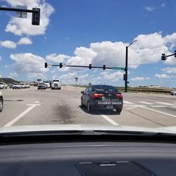 1st Drive - Bonus points for making a left turn.