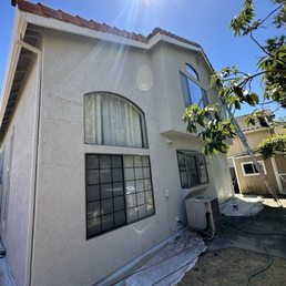 Back exterior of the house