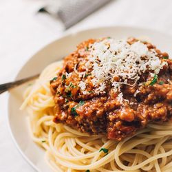 Pizzaghetti - Spageti bolonese