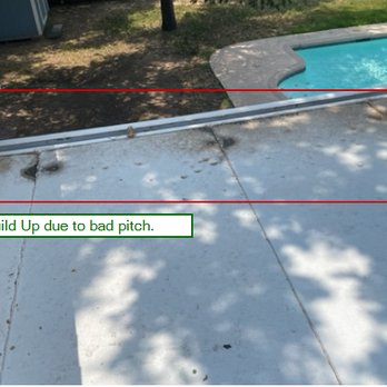 Allied Outdoor Solutions - They attached roofline to a beam from the top and caused a long dip in the roof where water pools causing it to not make it to the gutter. - Masonry/Concrete Near Me
