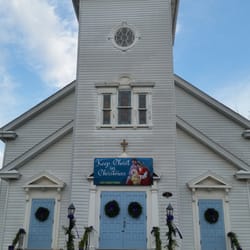 Holy Family Roman Catholic Church - Church during advent.