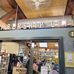 Upstairs membership office