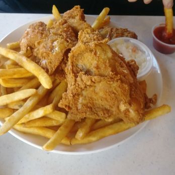 Pizza L'Oven - Honey dipped chicken. 4 pieces. Breast. Thigh. Wing. Leg. Thought it was going to be strips. The menu does not specify. - Pizza Near Me - Exeter, Pennsylvania Pizza L'Oven - Honey dipped chicken. 4 pieces. Breast. Thigh. Wing. Leg. Thought it was going to be strips. The menu does not specify. - Pizza Near Me - Exeter, Pennsylvania