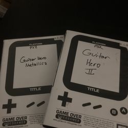 Game Over Videogames - Guitar Hero Metallica, Guitar Hero 2