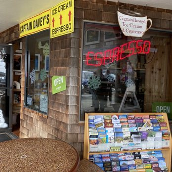 Captain Davey's Ice Cream & Espresso - Coffee & Tea Near Me - Bodega Bay, California