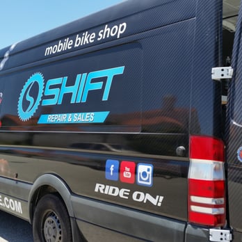 Shift Bicycle - Shift Mobile Bike Shop Van - Bike Repair/Maintenance Near Me - Hermosa Beach, California Shift Bicycle - Shift Mobile Bike Shop Van - Bike Repair/Maintenance Near Me - Hermosa Beach, California