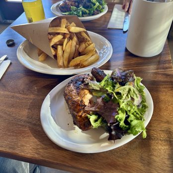 Mister Pio - Chicken, salad, and fries. - Peruvian Near Me - Phoenix, Arizona