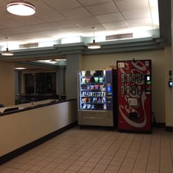 Shoal Creek Cafeteria - Vending machines. They take debit/credit cards :)