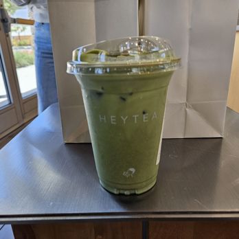 Heytea - Cloud matcha latte - Bubble Tea Near Me - Cupertino, California Heytea - Cloud matcha latte - Bubble Tea Near Me - Cupertino, California