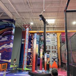 Rock wall climbing! Rock wall climbing!