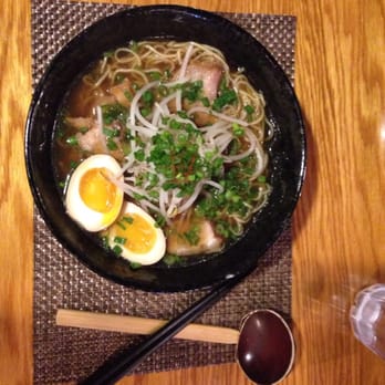 Sakuramen - Goji ramen (shoyu) with extra egg - Asian Fusion Near Me - Washington, DC, District of Columbia Sakuramen - Goji ramen (shoyu) with extra egg - Asian Fusion Near Me - Washington, DC, District of Columbia