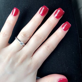 De Paris Nail Spa - Dip Powder: Fireball - Skin Care Near Me - Newark, California