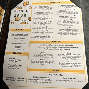 Pub 'n Grub - Menu - Gastropubs Near Me - Angel Fire, New Mexico Pub 'n Grub - Menu - Gastropubs Near Me - Angel Fire, New Mexico