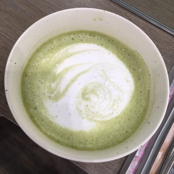 Hair Caffe Workshop - Complimentary Matcha Latte- very yummy! - Hair Salons Near Me - San Francisco, California
