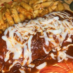 Restaurant Los Langostinos - Stuff Chicken with chorizo and ham 10/10