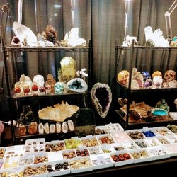 Summit's Steps Minerals - Our Booth at the annual Kansas City Gem and Mineral Show